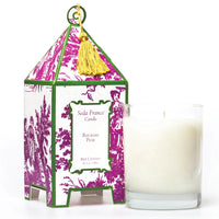 Seda France Rhubarb Pear Toile Pagoda Candle