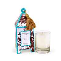 Japanese Quince Toile Pagoda Candles