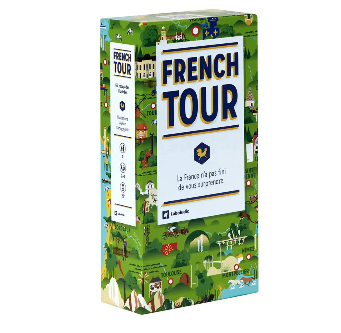 French Tour Board Game