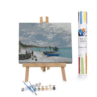 Paint By Numbers | The Beach At Sainte Adresse, Claude Monet