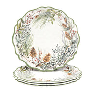 Winter’s Forest Melamine Plates - Set of 4