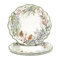 Winter’s Forest Melamine Plates - Set of 4