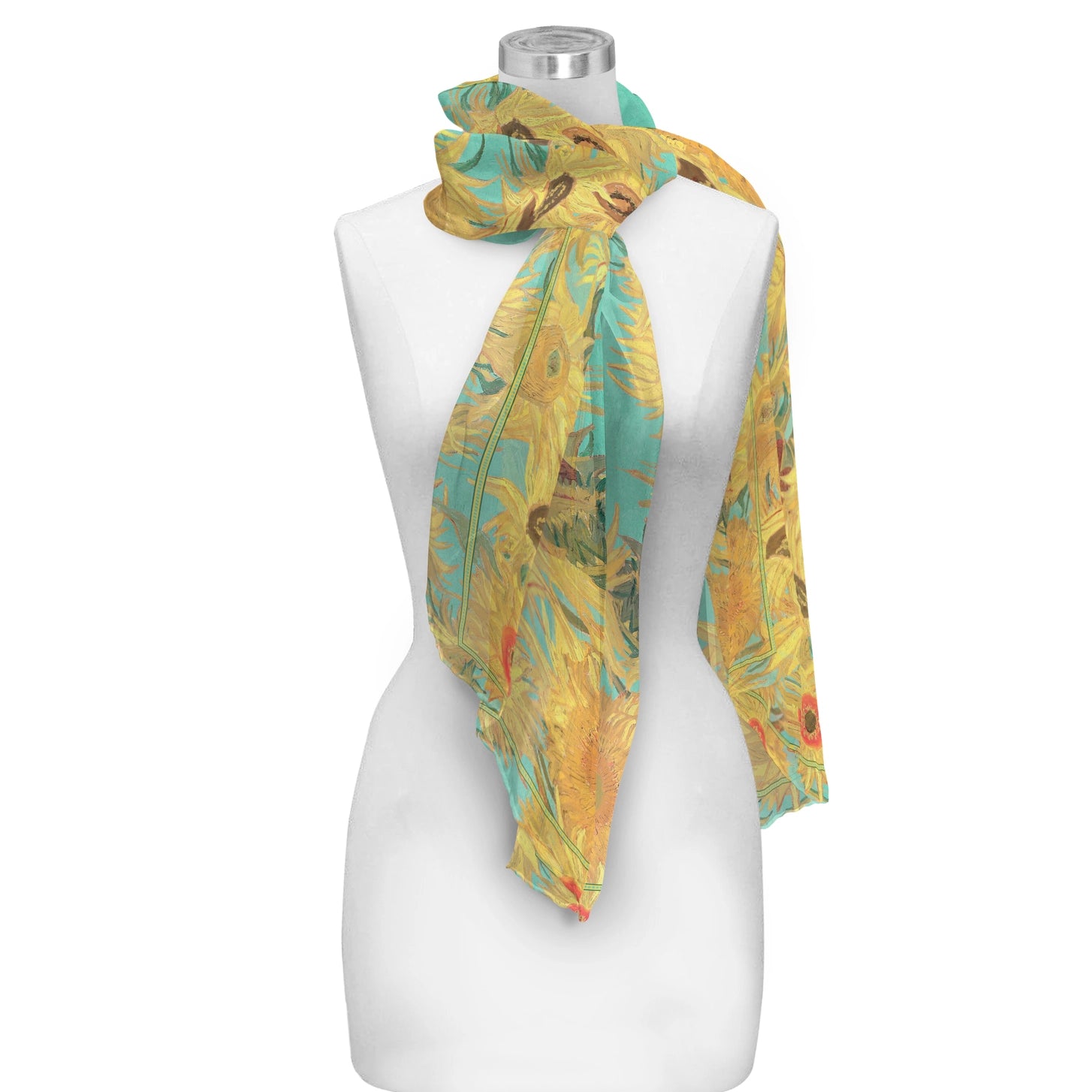Fine Art Sheer Scarf Collection – Monet & Van Gogh