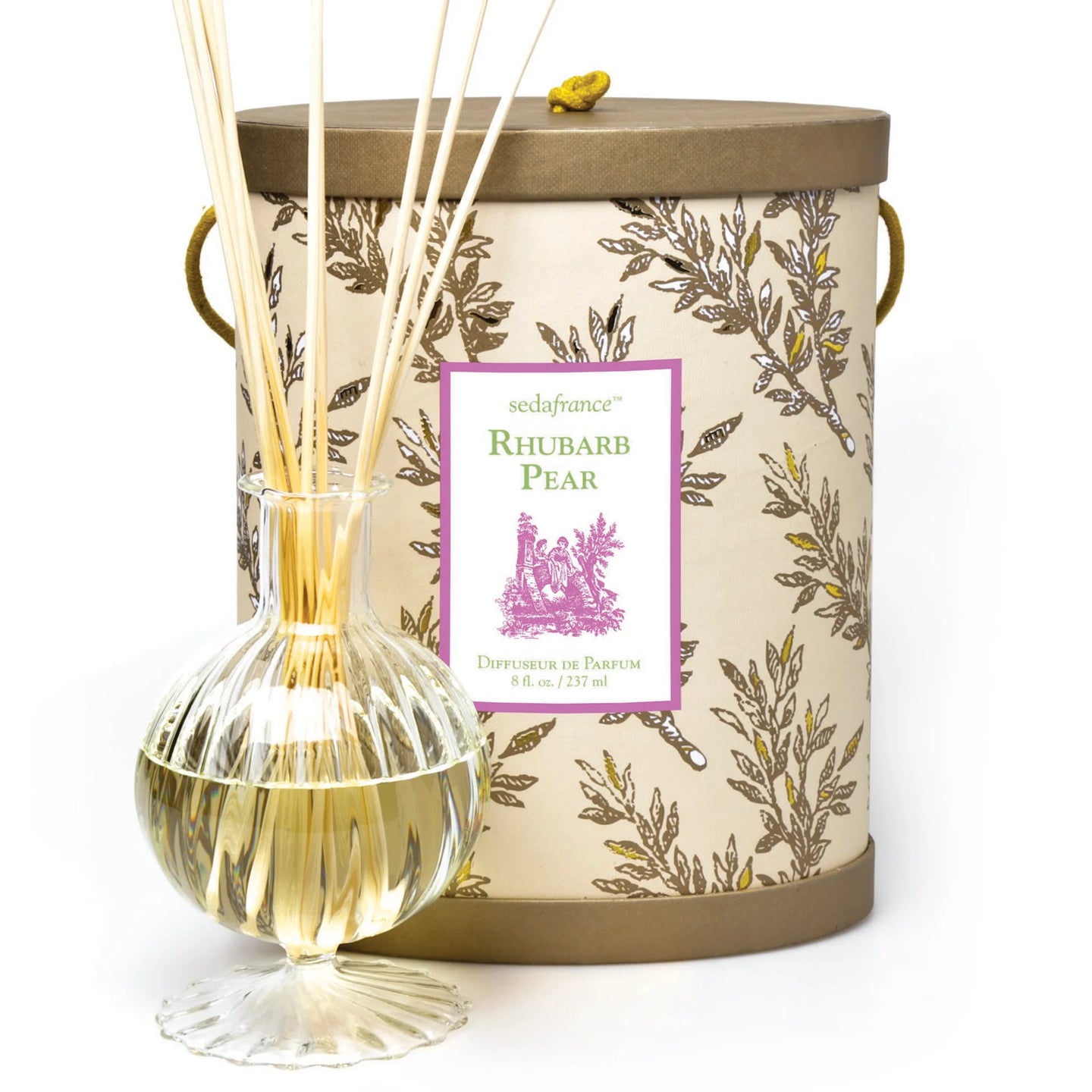Seda France Rhubarb Pear Classic Toile Diffuseur Set