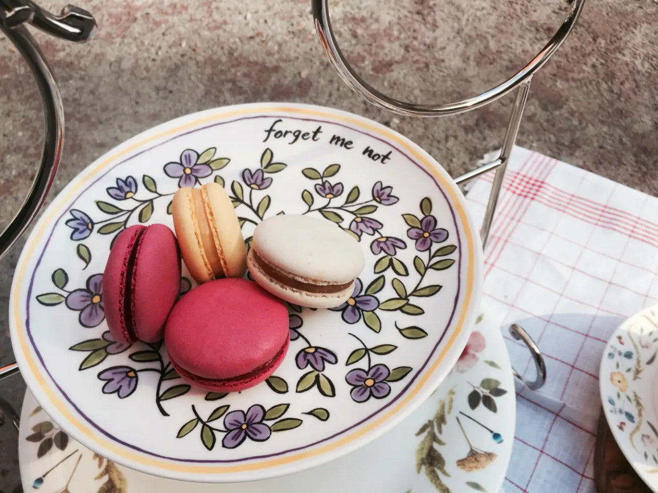 Forget Me Not - 8" Salad Plate