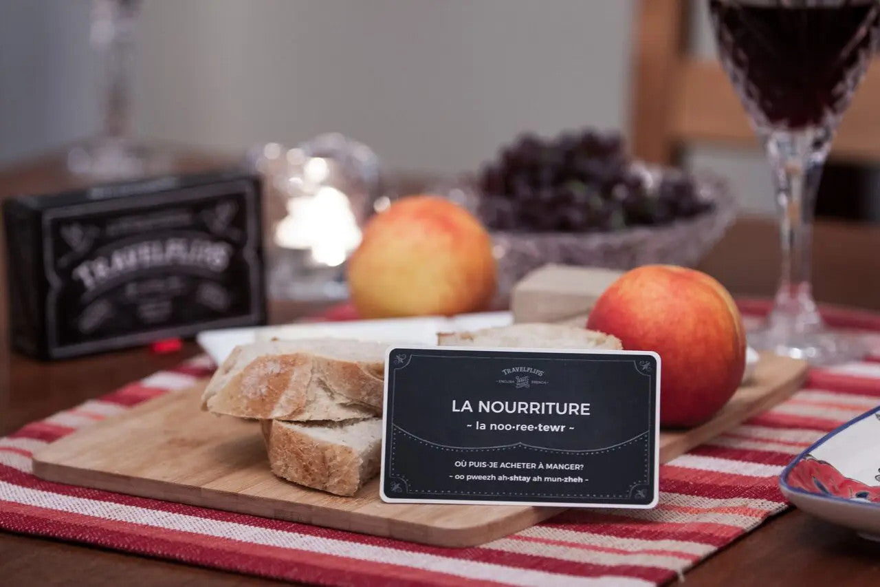 Travelflips' French Language FlashCards