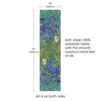 Fine Art Sheer Scarf Collection – Monet & Van Gogh
