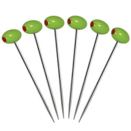 With An Olive' Martini Picks, Set of 6