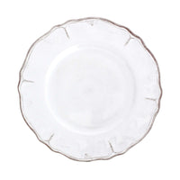 Le Cadeuax| Rustica Antique White Dinner & Salad Plates (Set of 4)