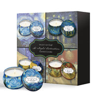 Van Gogh Starry Night Scented Candle Collection – Set of 4