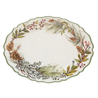 Winter’s Forest Oval Melamine Platter