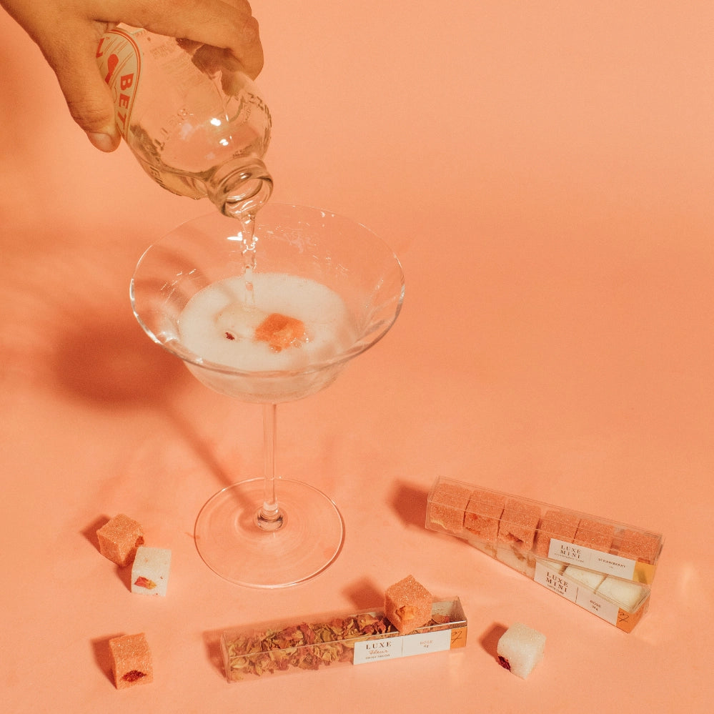 Teaspressa Sparkly Champagne Cocktail Cubes