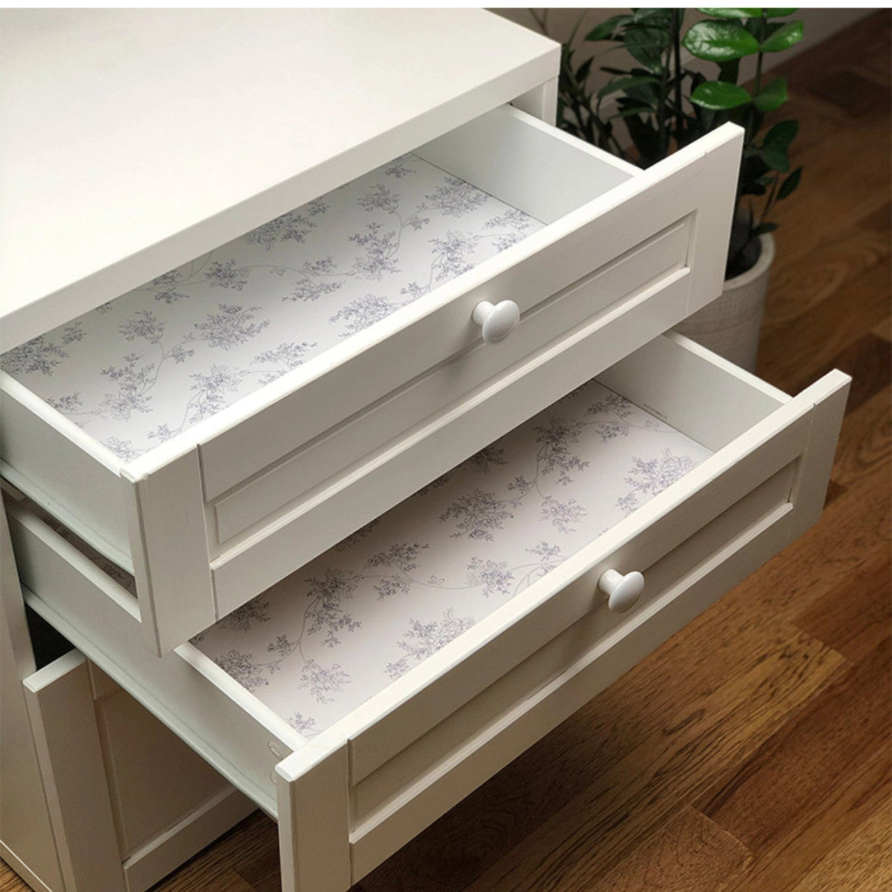 Lavender Drawer Liner Paper