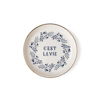 C’est La Vie Trinket Dish