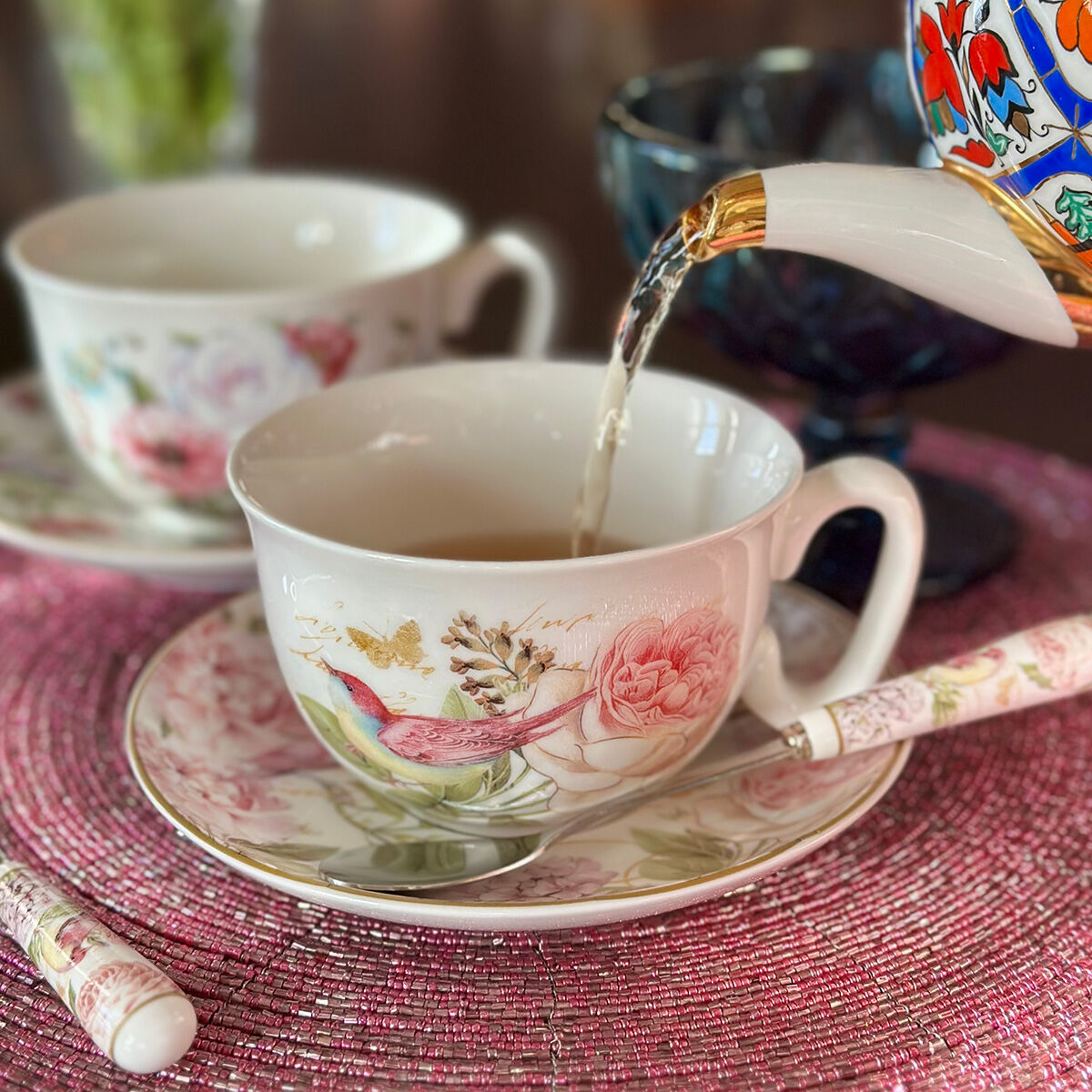 Dream Garden Cup & Saucer Gift Set