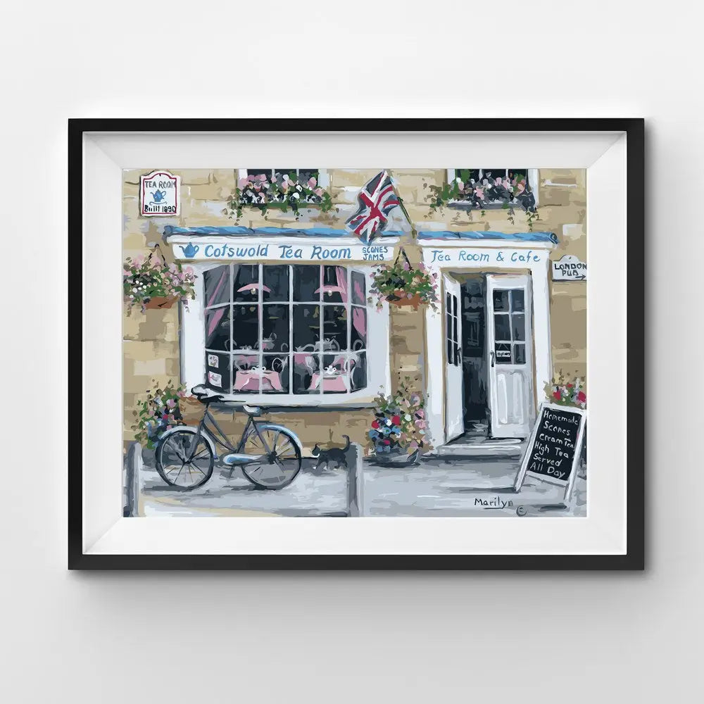 Paint By Numbers | A Cozy Cotswold Tea Room