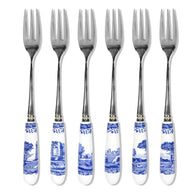 Spode Blue Italian Pastry Forks