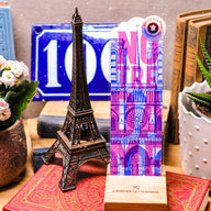 Notre Dame Letterpress Bookmark – Handprinted in France