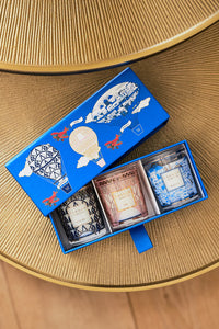 Baobab Collection Trio Travel Candles - Manhattan, Paris & Mykonos