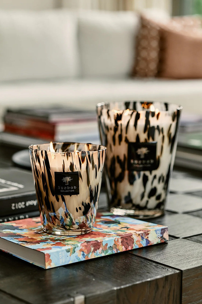 Baobab Collection Pearls Black Candles
