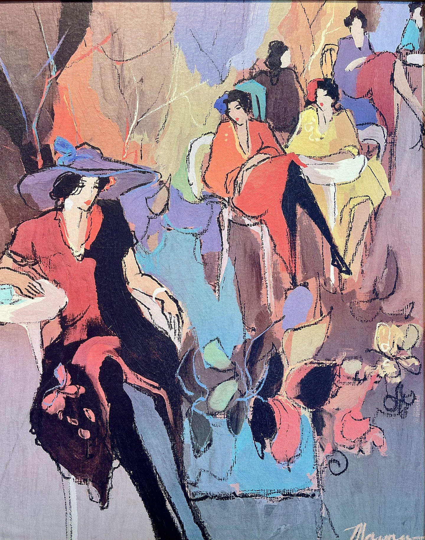 "Les Mondaines" – French Serigraph