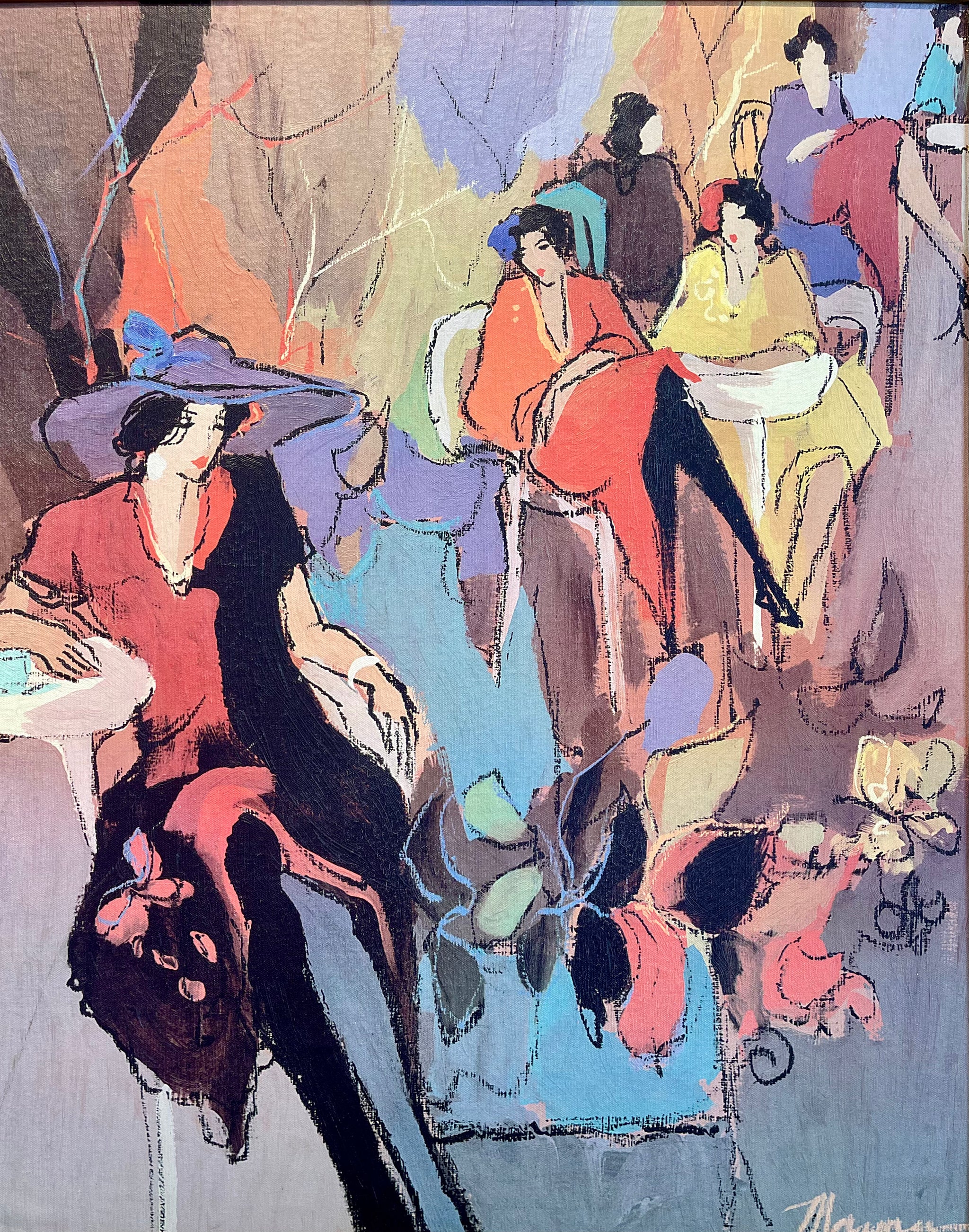 "Les Mondaines" – French Serigraph