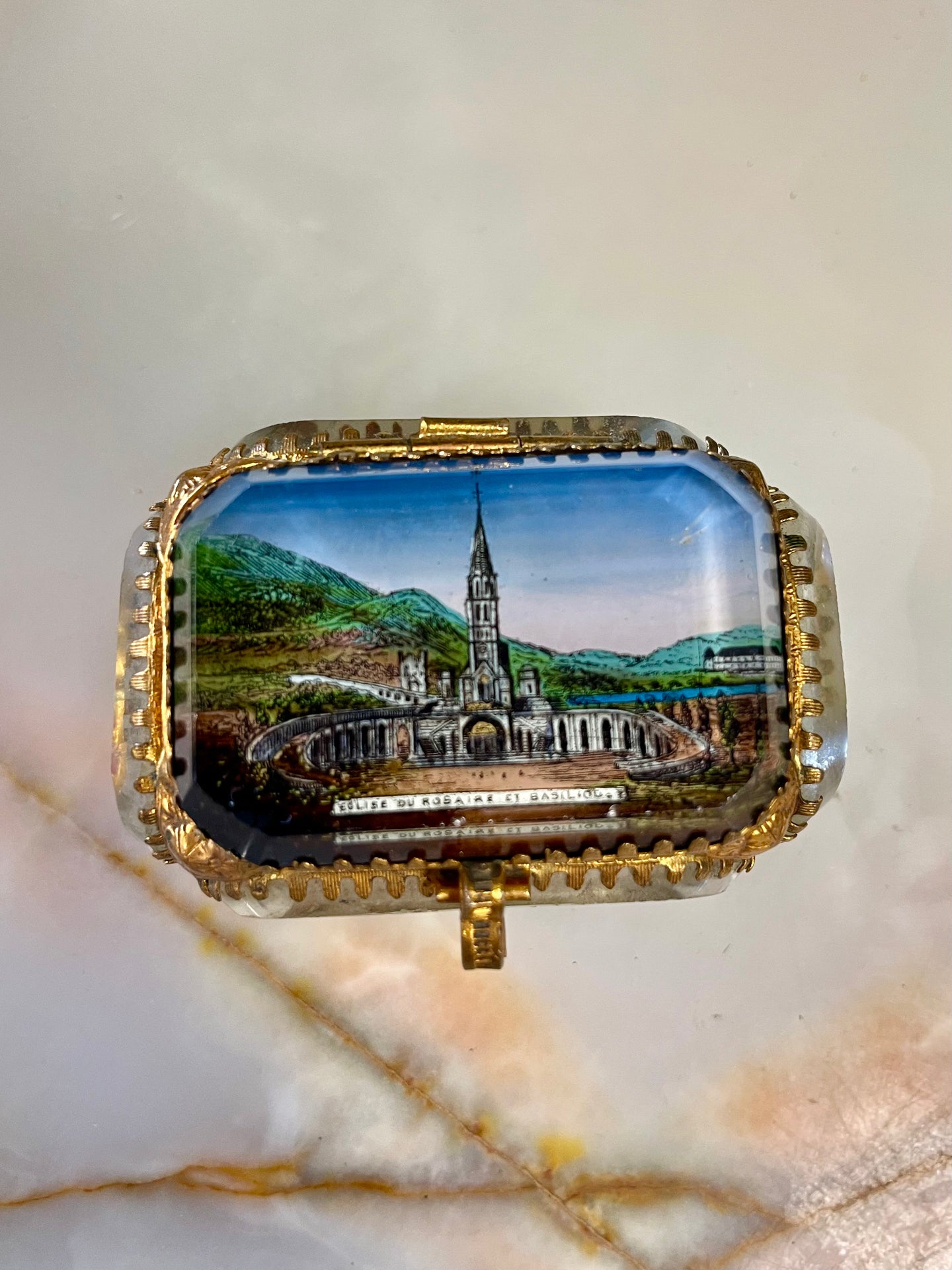 Napoleon III–Style Antique French Jewelry Casket