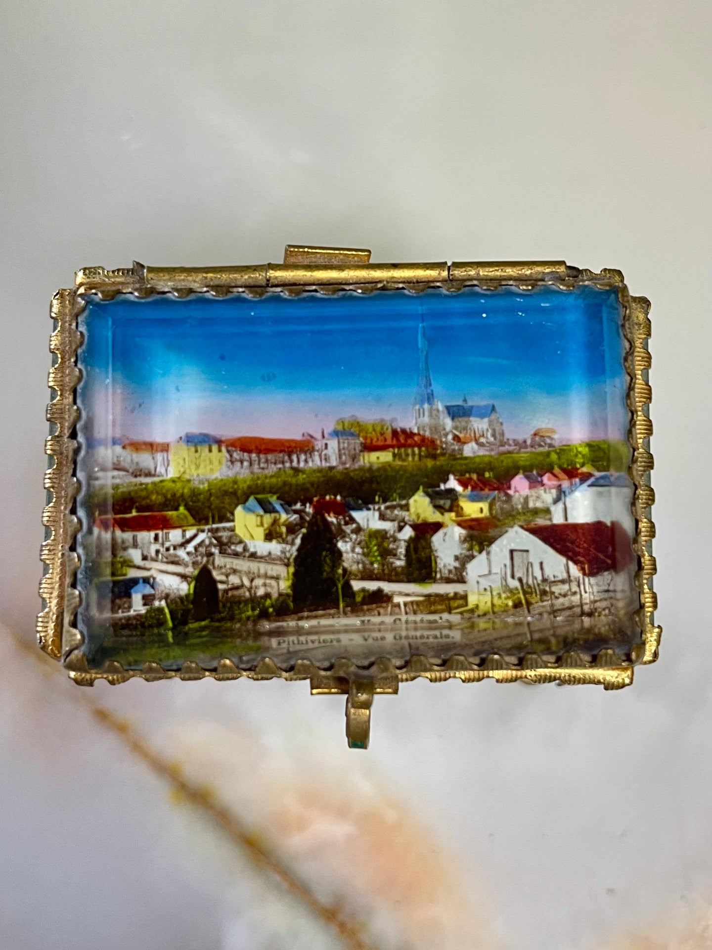 Antique French Grand Tour Jewelry Box – Pithiviers, Loire Valley