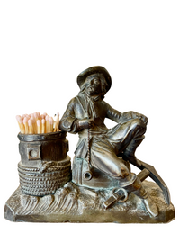 Antique Figural Match Strike | 1880s