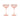 THE LOU COUPE GLASS - SET OF 2 BLUSH