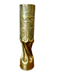 "Peace in Bloom" – WWI Trench Art Shell, 1919