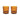 THE SCOUT LOWBALL GLASS - SET OF 2 AMBER
