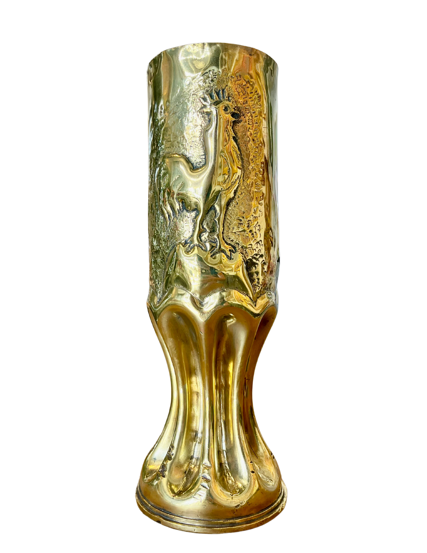 Spirit of the Republic- WWI French Trench Art Shell (1917)