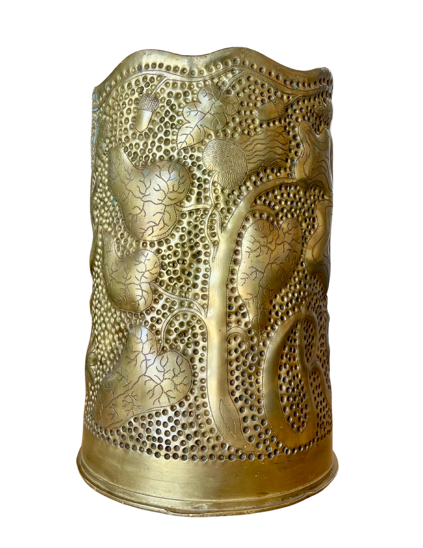 Remembrance of Rembercourt – WWI 155mm French Trench Art Shell (1915)