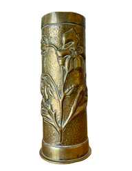 1918 Normandy – WWI Trench Art Shell
