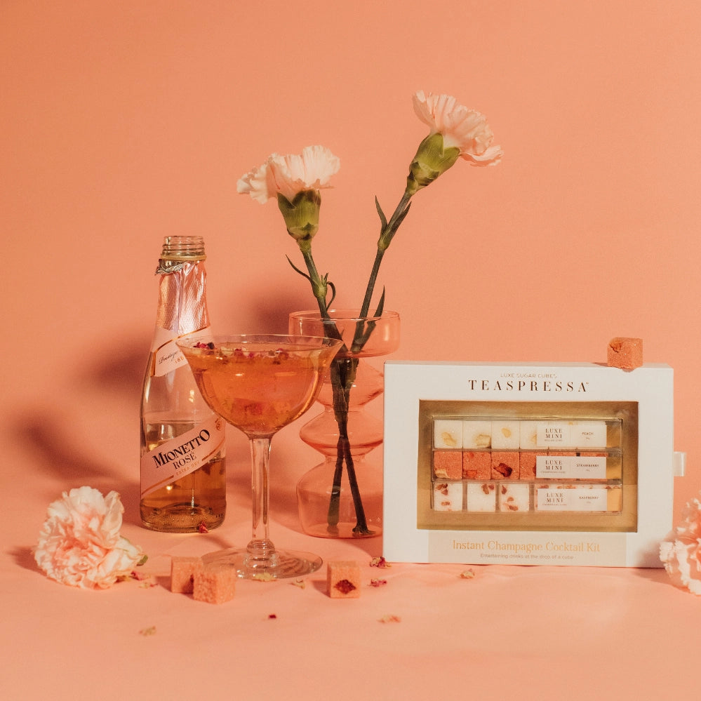 Teaspressa Sparkly Champagne Cocktail Cubes