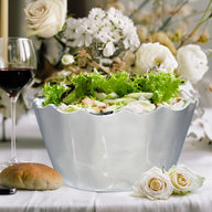 Silver Coast Deep Bowl – 10.25" × 5.5"