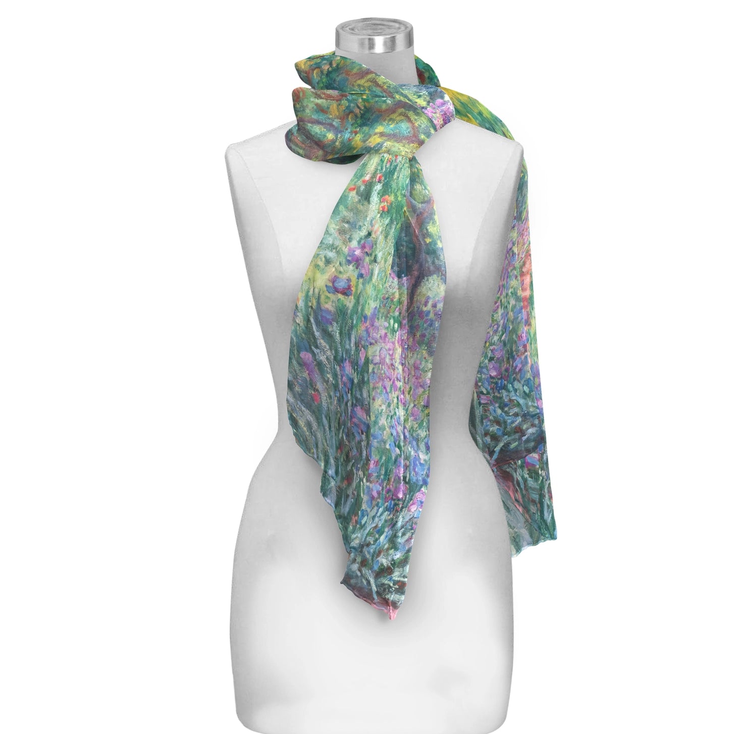 Fine Art Sheer Scarf Collection – Monet & Van Gogh