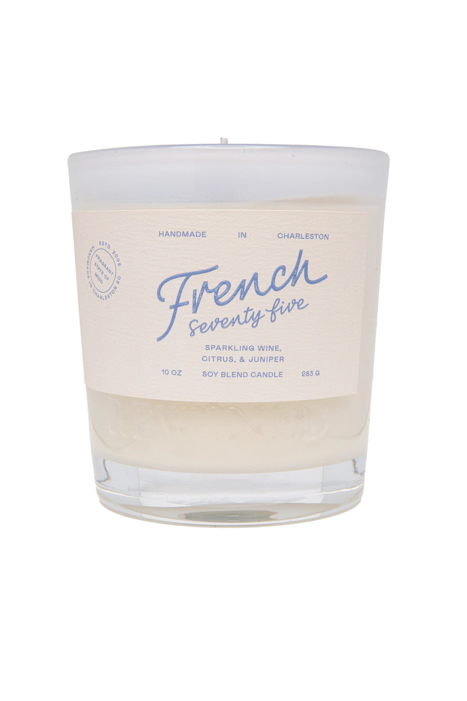 Rewined French 75 Candle