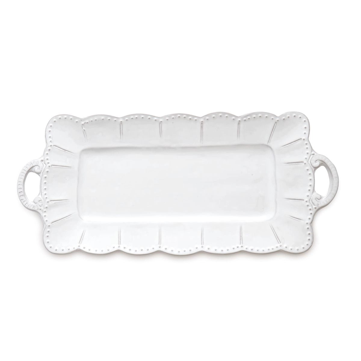 Bella Bianca Rectangular Tray