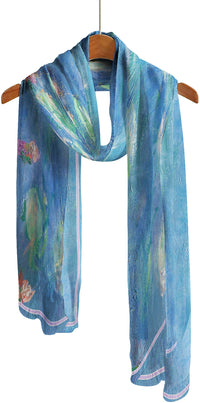 Fine Art Sheer Scarf Collection – Monet & Van Gogh