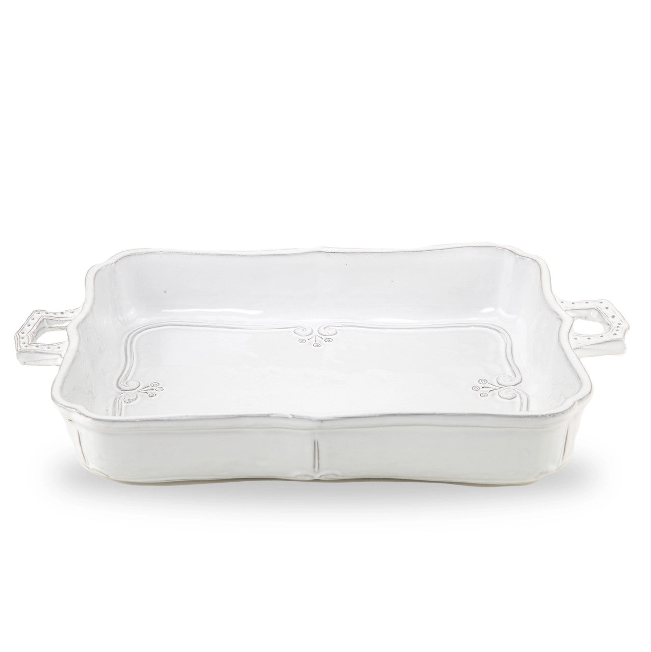 Bella Bianca Rectangular Lasagne Dish