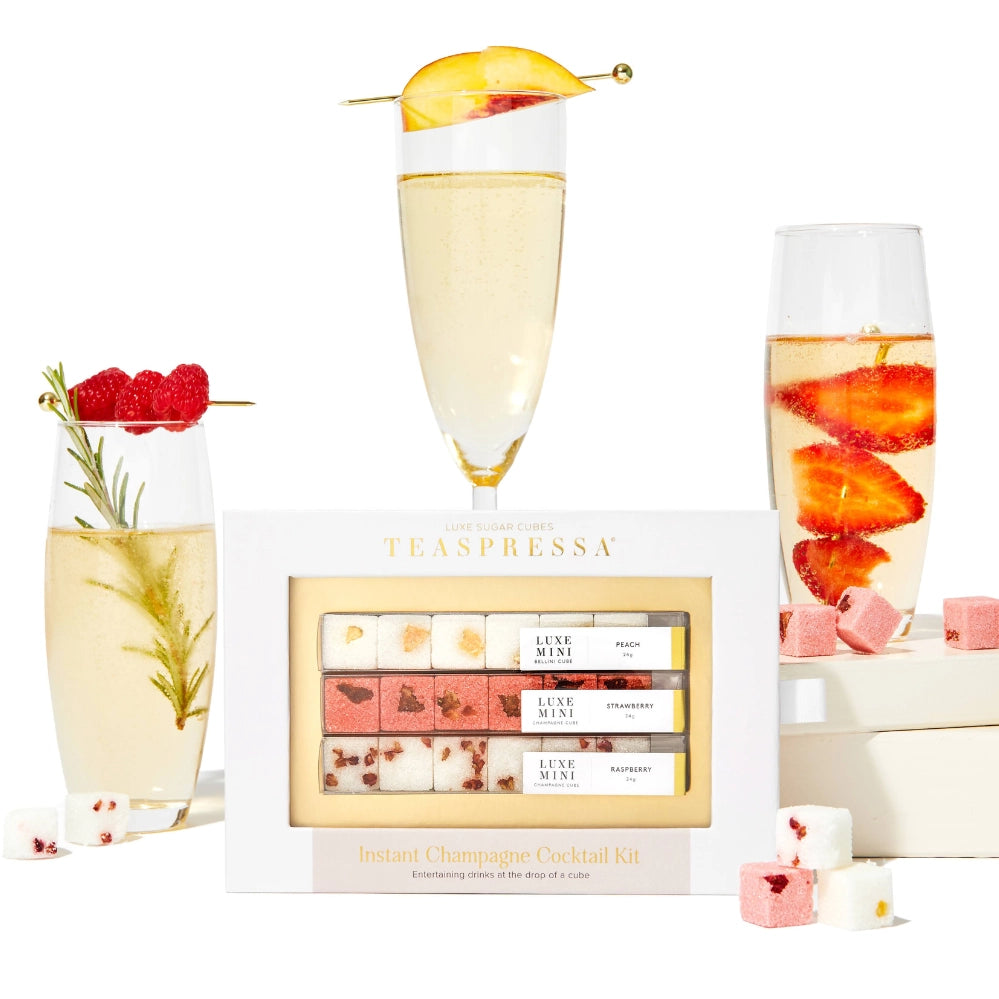 Teaspressa Sparkly Champagne Cocktail Cubes
