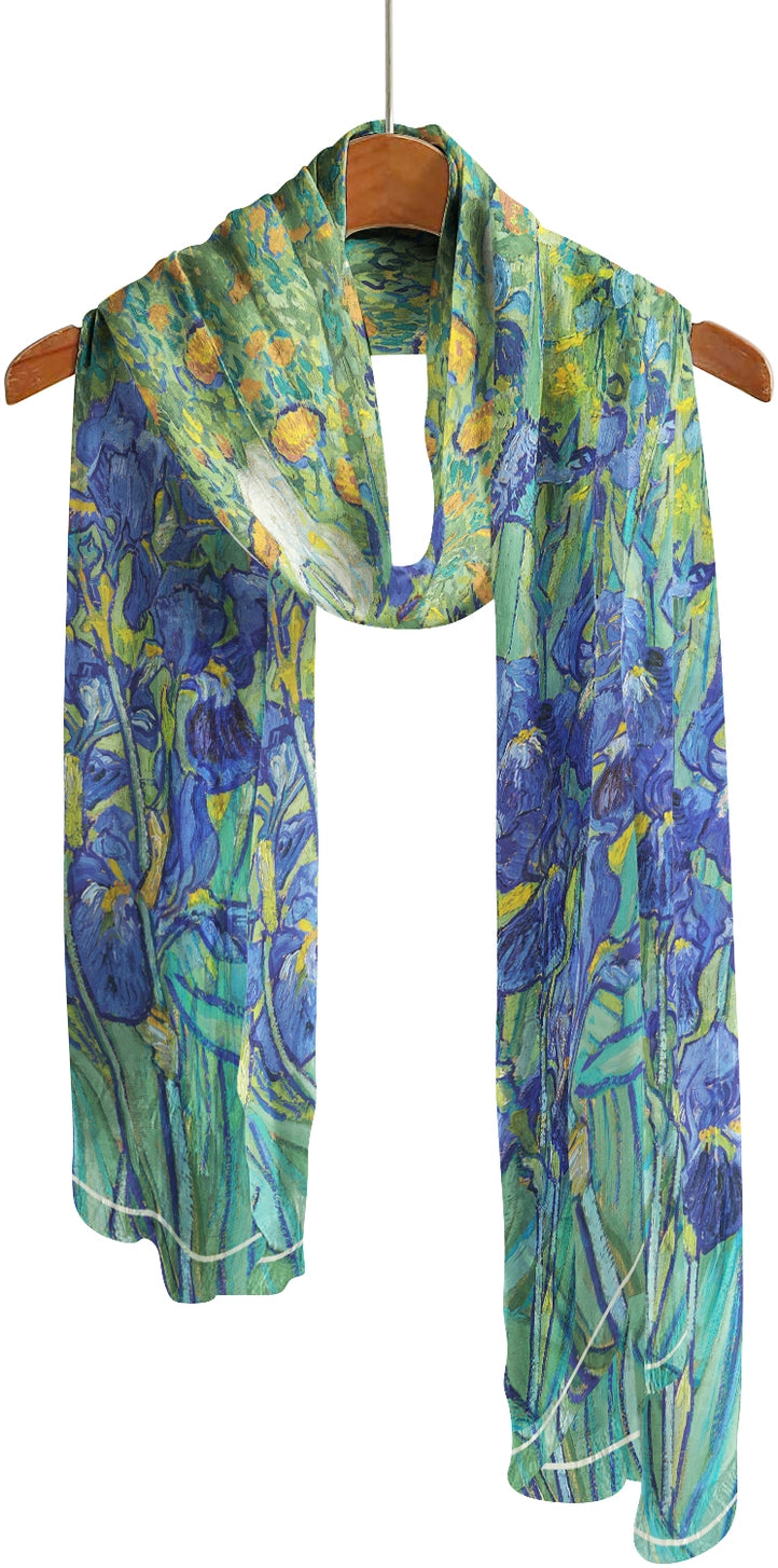 Fine Art Sheer Scarf Collection – Monet & Van Gogh