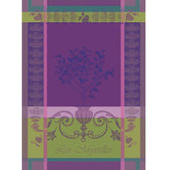 Garnier-Thiebaut | Les Myrtilles Jacquard Kitchen Towel