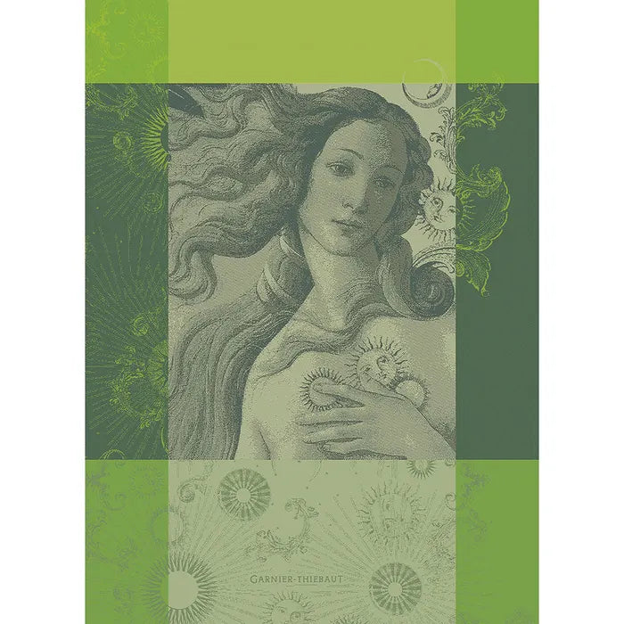Garnier-Thiebaut | Venus de Botticelli Jacquard Kitchen Towel