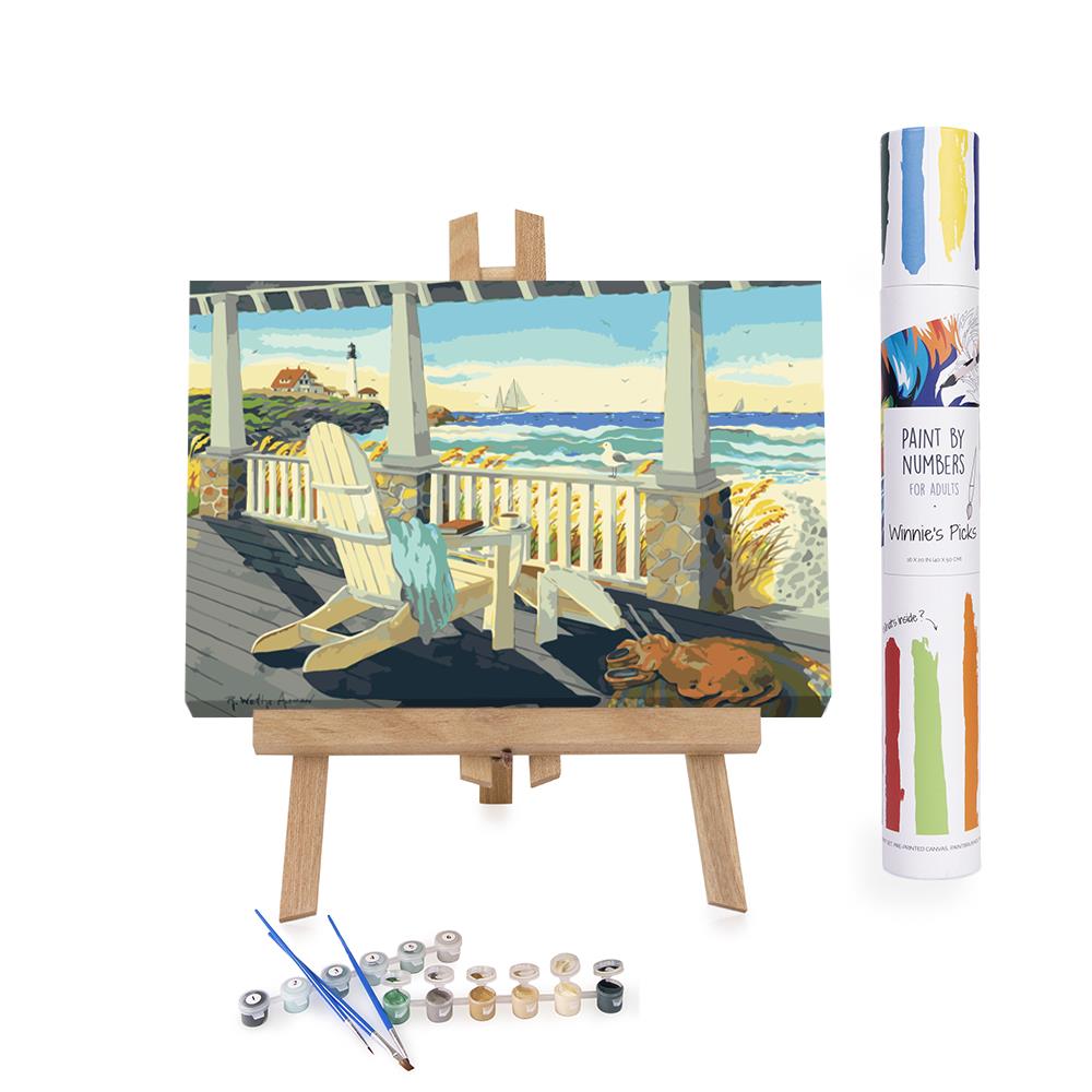 Paint By Numbers | Beach and Sea