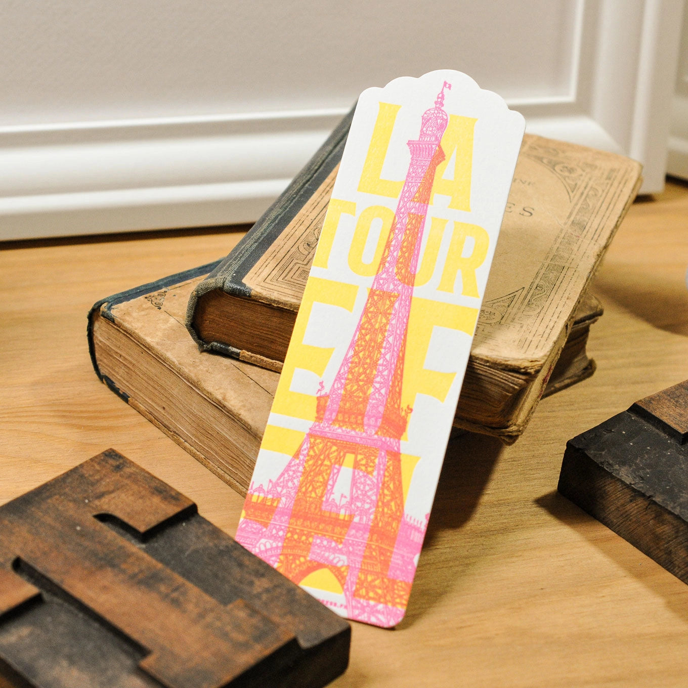 Paris Letterpress Bookmarks – Handprinted in France