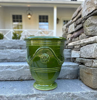 Handmade Italian Provence Glazed Terracotta Planter