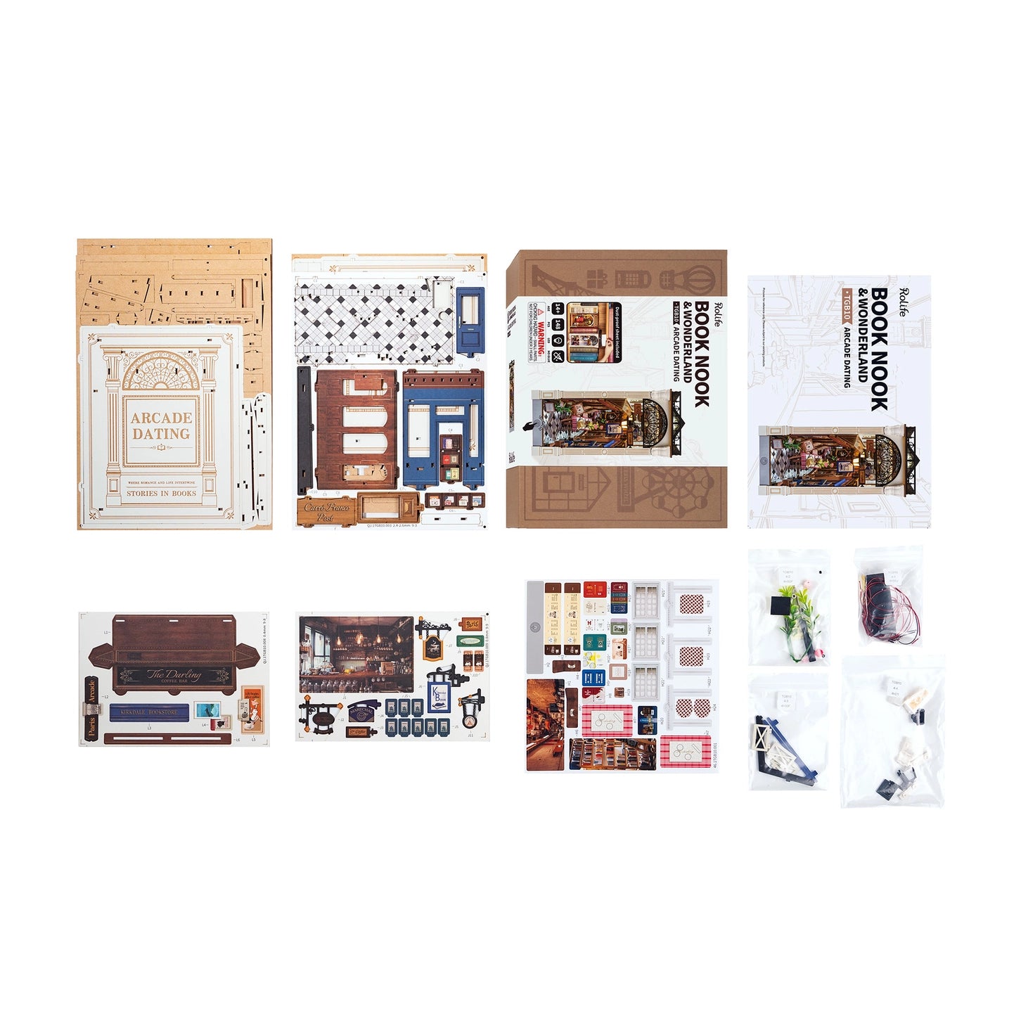 DIY Book Nook Kit — Paris Arcade